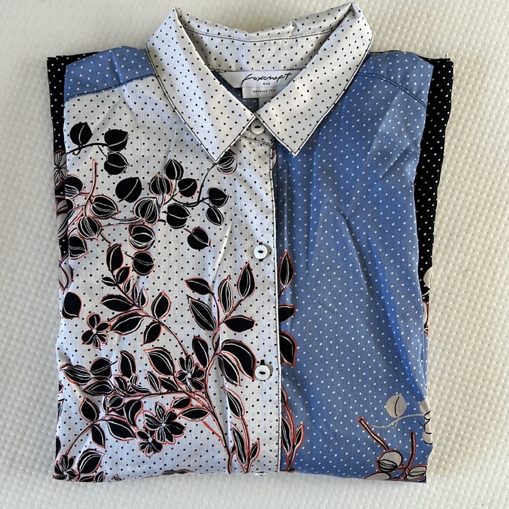 Foxcroft Button-Down Blouse - image 1